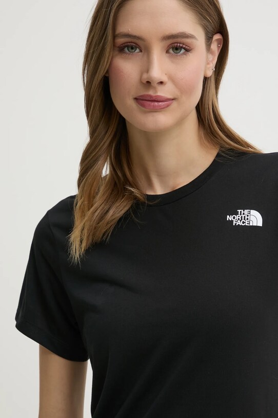 The North Face t-shirt sportowy Foundation Half Dome czarny NF0A8BQZJK31