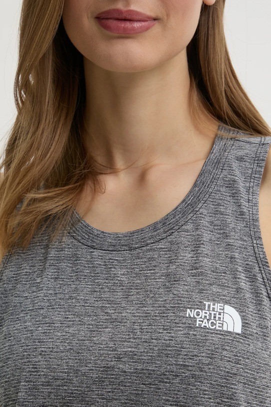The North Face top sportowy Flex NF0A8BRT5S51 szary