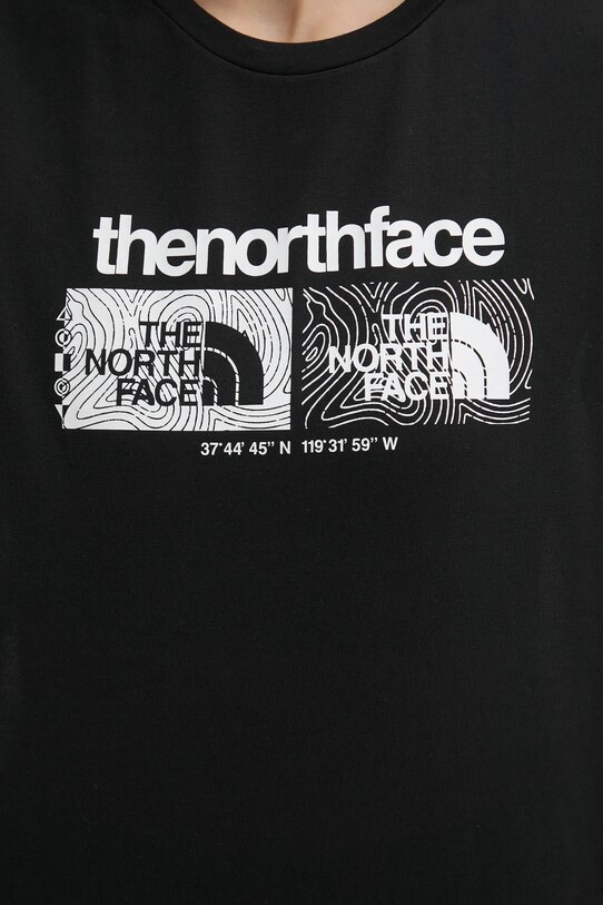 The North Face tricou sport Foundation NF0A8BRZJK31 negru