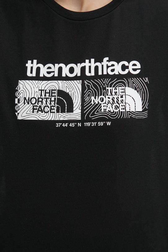 The North Face tricou sport Foundation NF0A8BRZJK31 negru