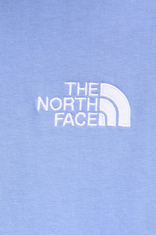 Памучна тениска The North Face Essential NF0A87NQ0YI1 син
