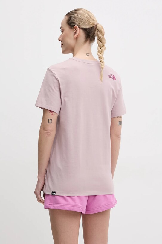 Îmbrăcăminte The North Face tricou Relaxed Easy NF0A8A6GA1O1 roz