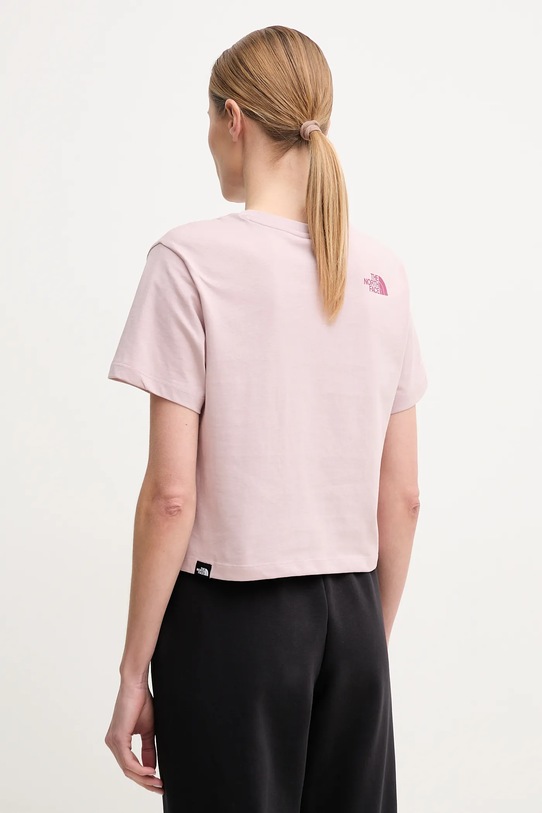 Ρούχα Μπλουζάκι The North Face Easy Relaxed NF0A8A6HA1O1 ροζ