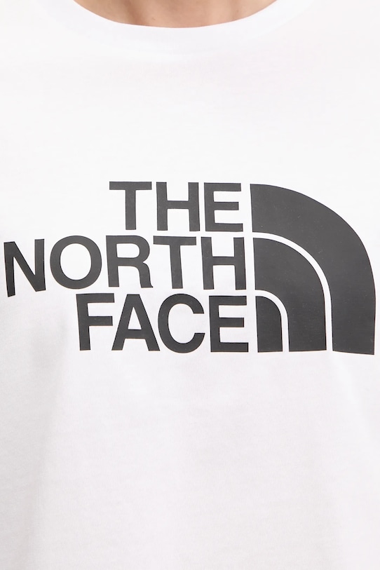 Μπλουζάκι The North Face Easy Relaxed NF0A8A6HFN41 λευκό