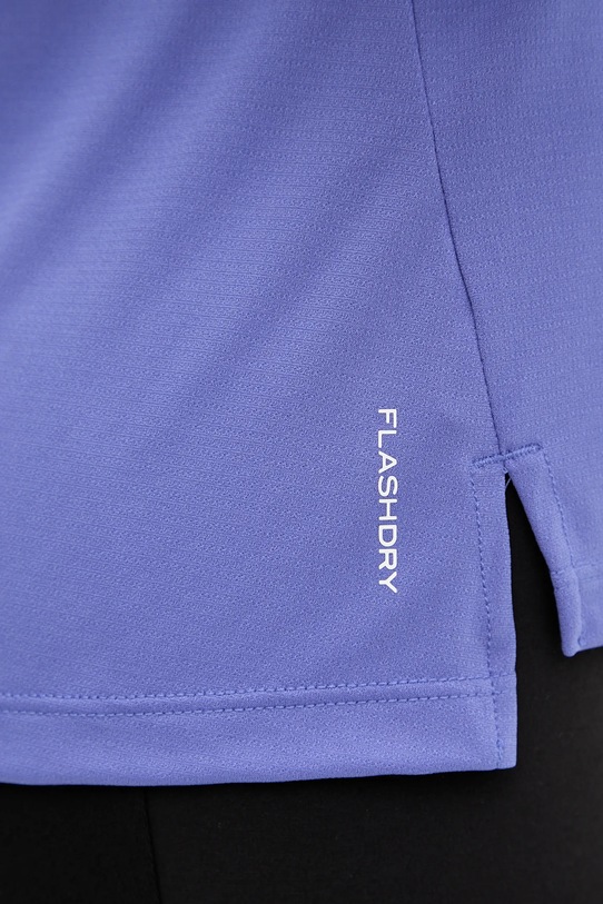 The North Face t-shirt sportowy Flex fioletowy NF0A8BRR6IF1