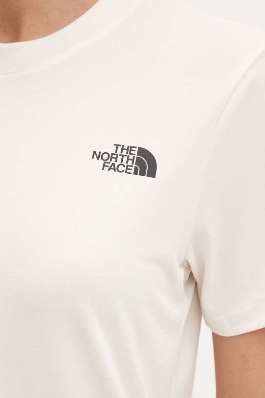 The North Face maglietta sportiva Flex NF0A8BRRQLI1 beige