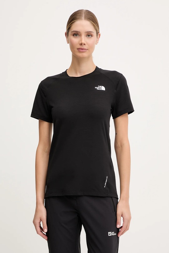 Αθλητικό μπλουζάκι The North Face Lightning Alpine με ελαστάν μαύρο NF0A8BT5JK31