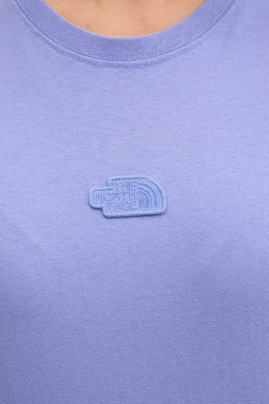 The North Face tricou din bumbac Nature Relaxed NF0A8BVW0YI1 violet