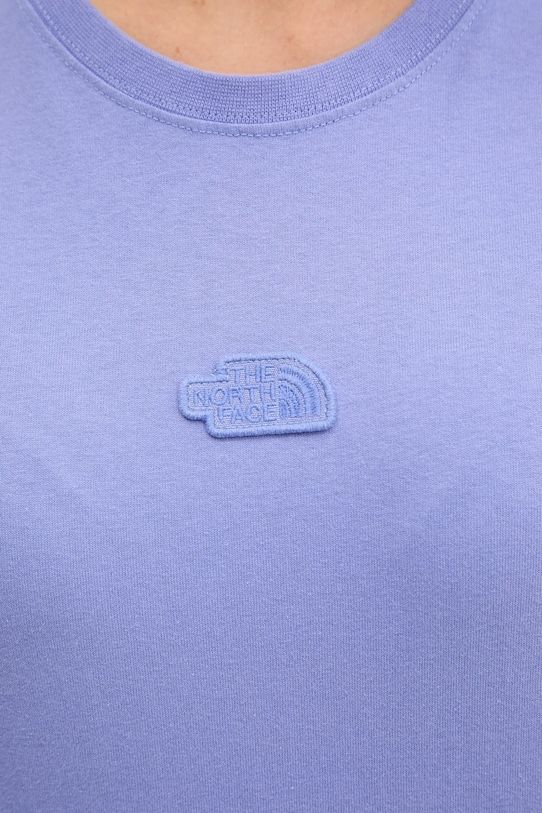 The North Face pamut póló Nature Relaxed NF0A8BVW0YI1 lila
