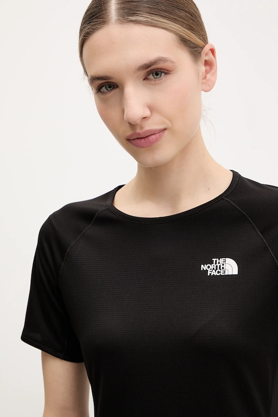 The North Face t-shirt sportowy Sunriser czarny NF0A8BBXJK31