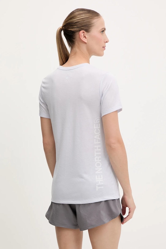The North Face t-shirt sportowy Foundation Vertical NF0A8BR00TI1 niebieski SS25