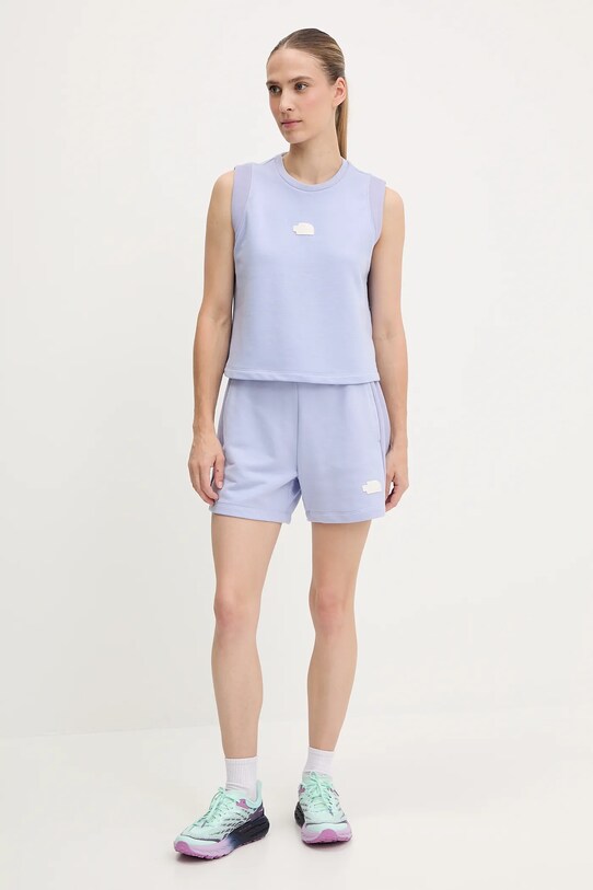 Top The North Face Terry Relaxed NF0A8C260VI1 μπλε SS25