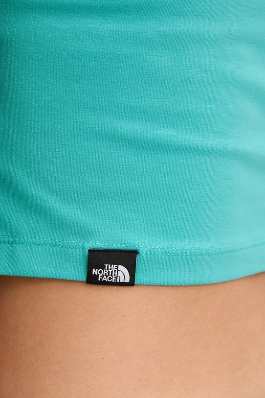 The North Face top NF0A55AQE6F1 turcoaz
