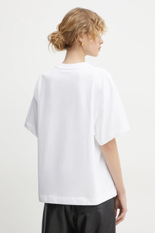 Îmbrăcăminte Filippa K tricou din bumbac 30648.FK alb