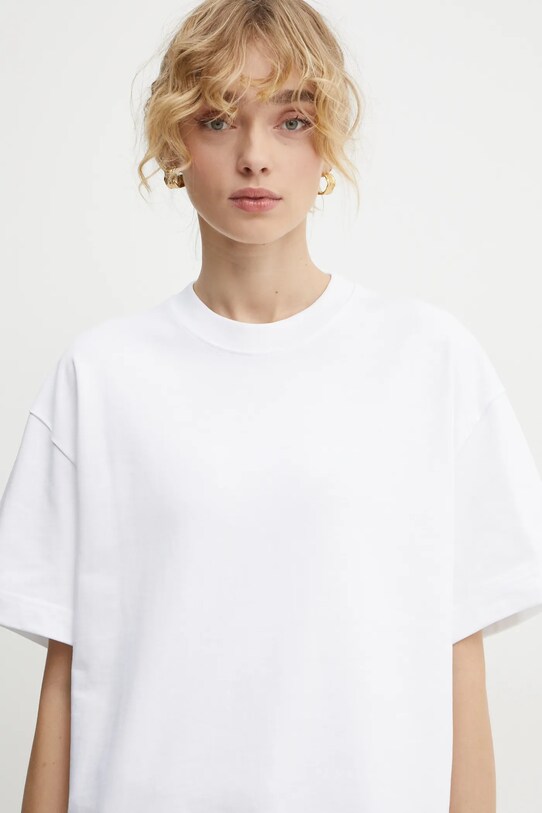 Хлопковая футболка Filippa K 30648.FK белый