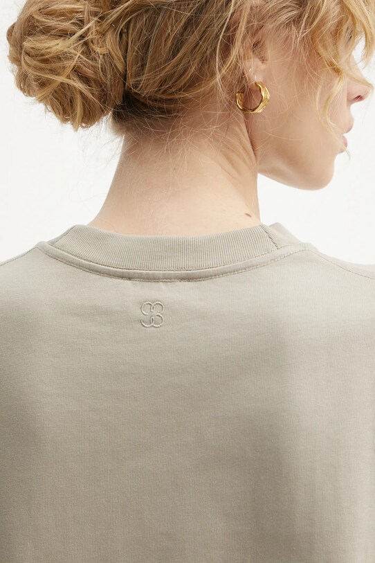 Хлопковая футболка Filippa K 30648.FK бежевый
