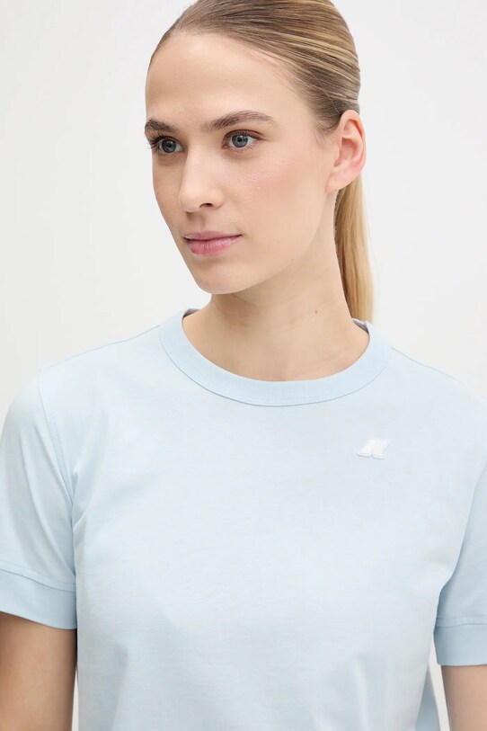 Pamučna majica K-Way plava K2122UW