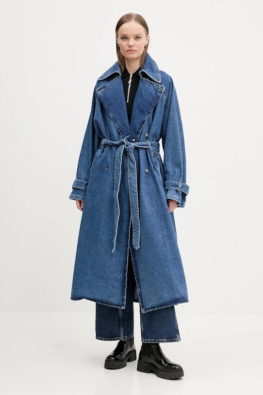 Hugo Blue tricou polo 50537426 negru SS25