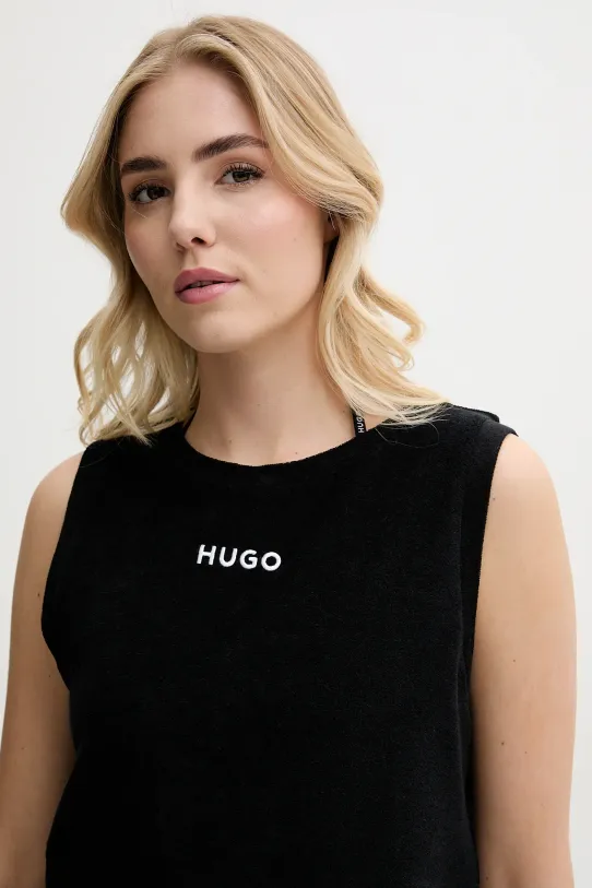 HUGO strand top fekete 50515341