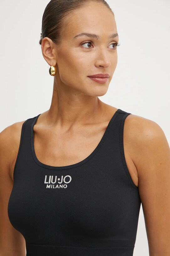 Liu Jo top czarny TA5106.J4867