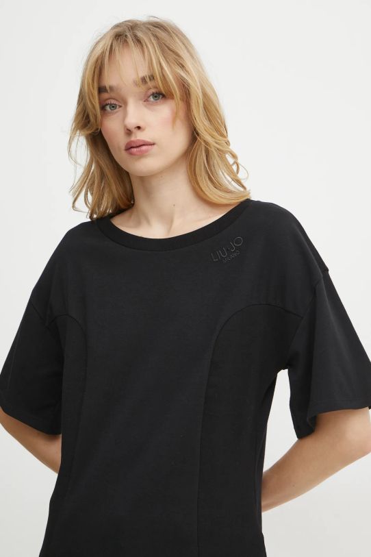 Îmbrăcăminte Liu Jo tricou TA5108.JS003 negru