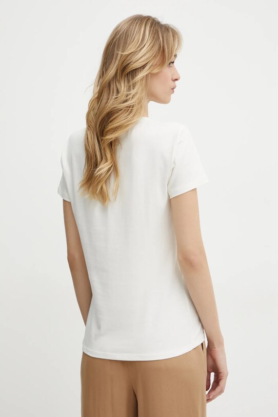 Odzież Liu Jo t-shirt TA5214.JS003 beżowy