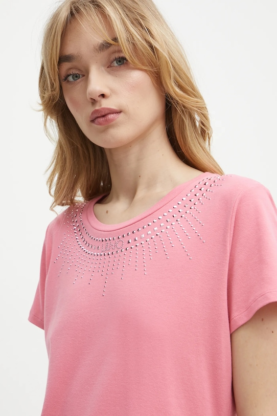 Îmbrăcăminte Liu Jo tricou TA5214.JS003 roz