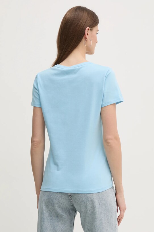 Liu Jo tricou TA5214.JS003 albastru SS25
