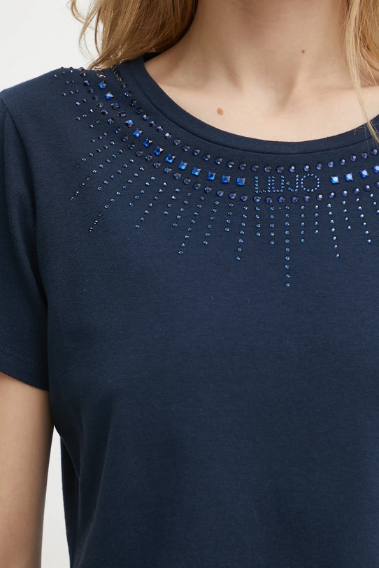 Liu Jo t-shirt granatowy TA5214.JS003