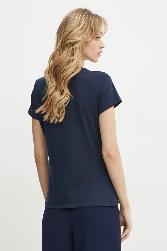 Odzież Liu Jo t-shirt TA5214.JS003 granatowy