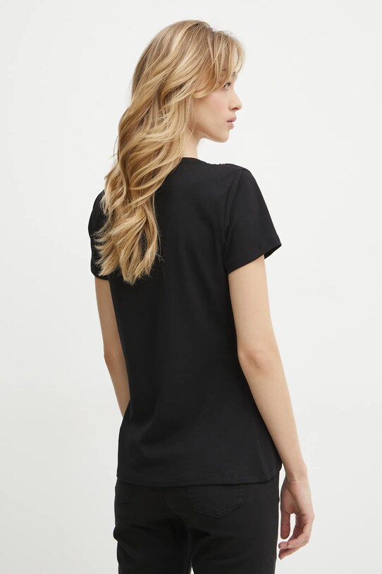 Odzież Liu Jo t-shirt TA5214.JS003 czarny