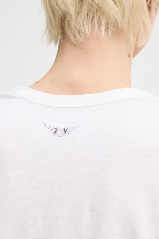 ZADIG&VOLTAIRE tricou din amestec de in JWTS02726.107