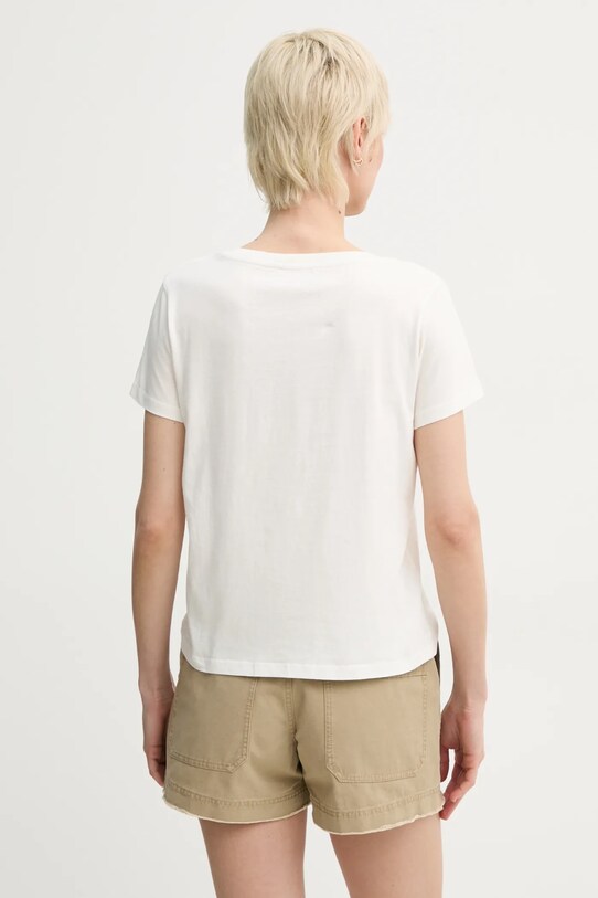 Odzież ZADIG&VOLTAIRE t-shirt bawełniany JWTS02782.103 beżowy