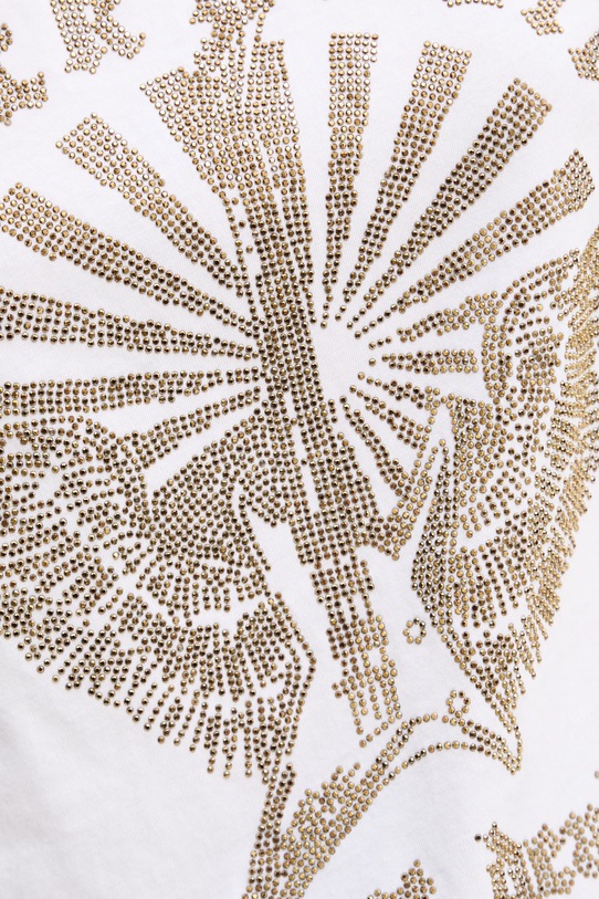 Bavlněné tričko ZADIG&VOLTAIRE JWTT01265.107 bílá