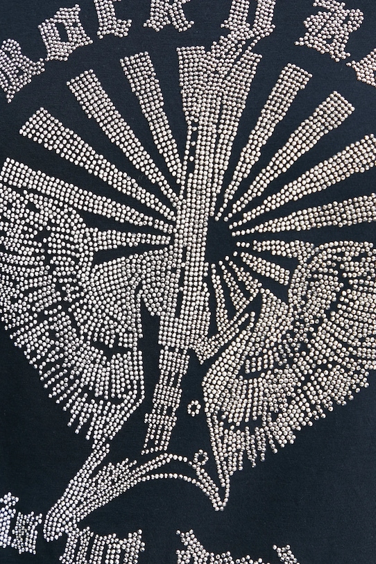 ZADIG&VOLTAIRE tricou din bumbac JWTT01265.404 bleumarin