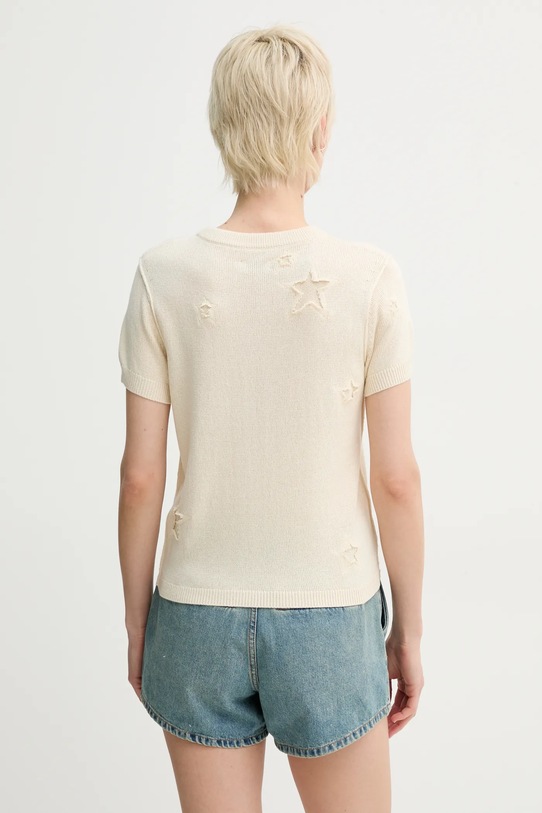 Odzież ZADIG&VOLTAIRE sweter z domieszką jedwabiu KWSW02691.102 beżowy