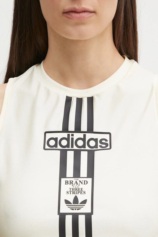 adidas Originals top Tank Top beige JD0103