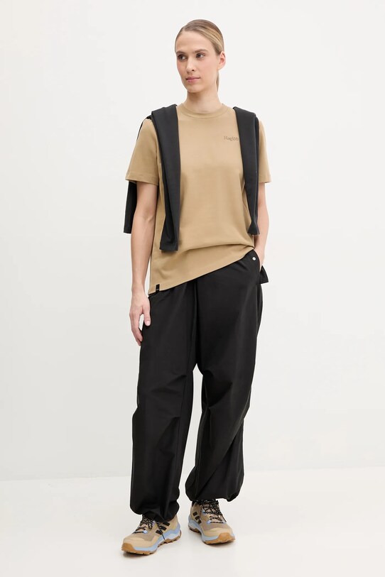 Haglöfs tricou 607665 verde SS25
