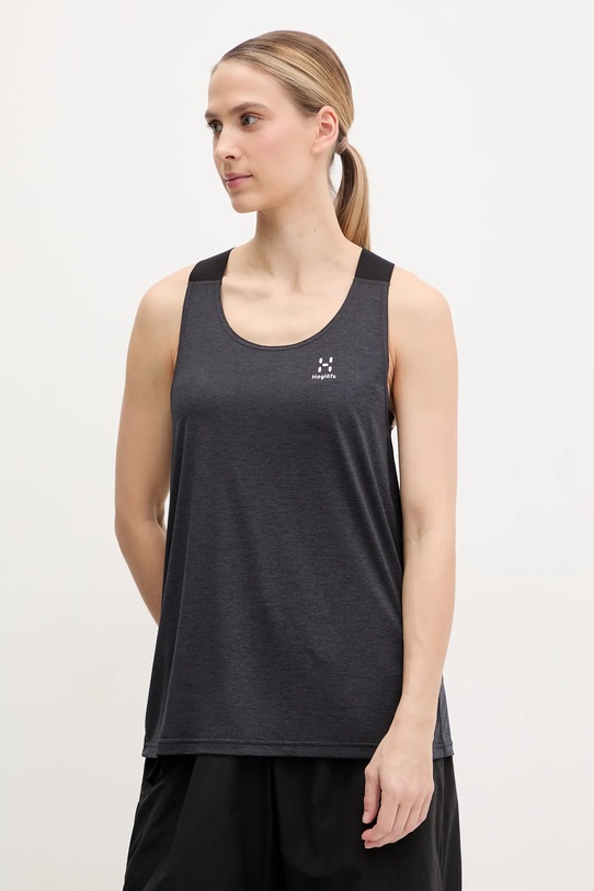 Αθλητικό top Haglöfs Ridge κανονικό γκρί 606596