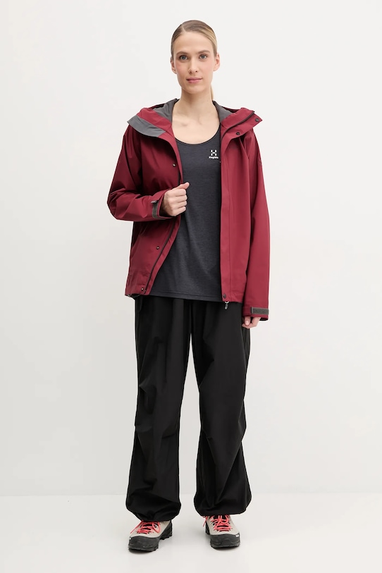 Спортивний топ Haglöfs Ridge 606596 чорний SS25