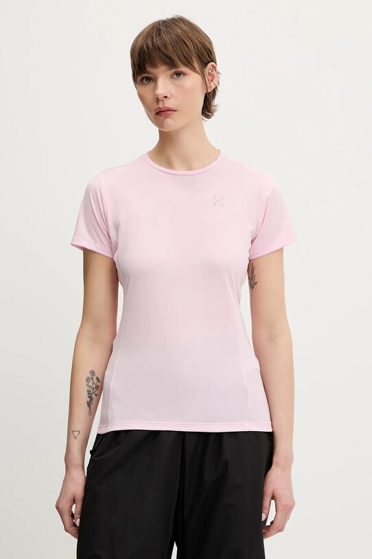 Haglöfs t-shirt sportowy L.I.M pozostałe różowy 607859