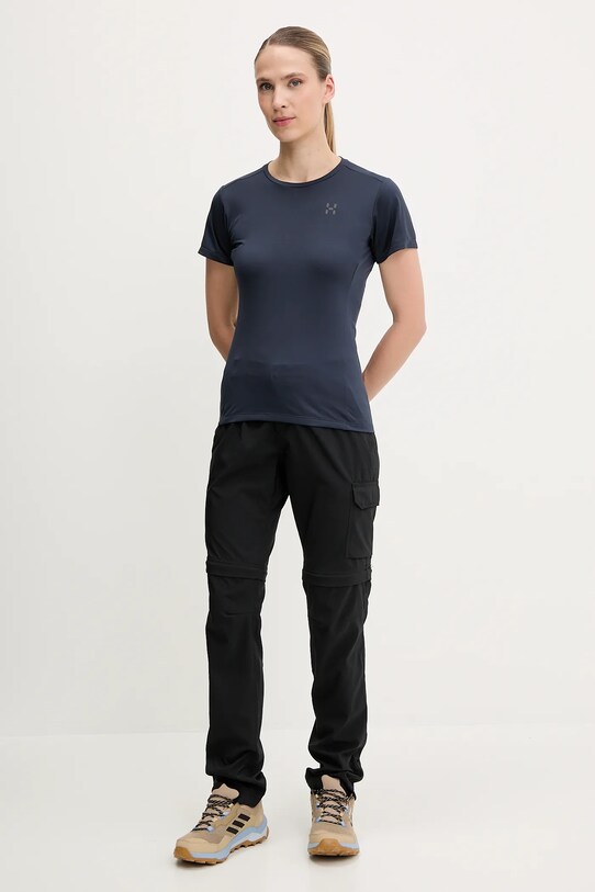 Haglöfs t-shirt sportowy L.I.M 607859 granatowy SS25