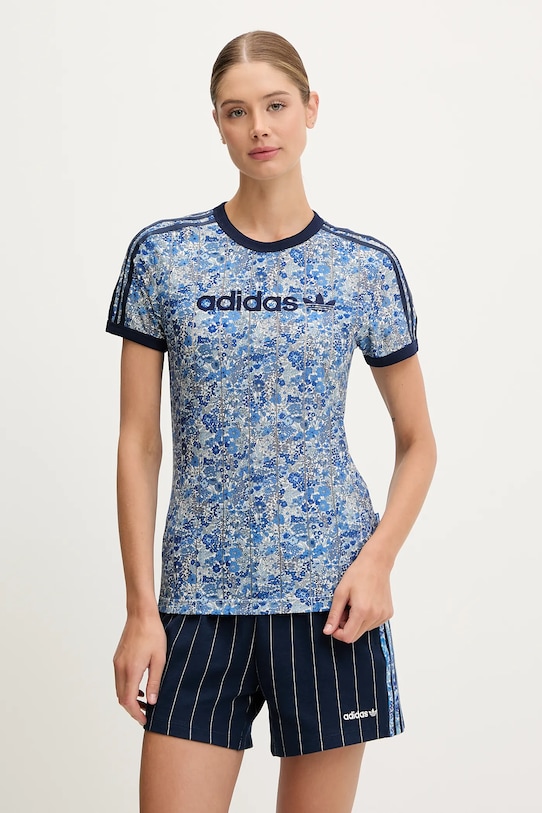 Majica kratkih rukava adidas Originals Liberty slim mornarsko plava JC5304