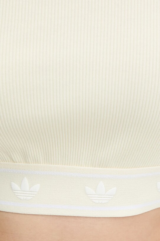 adidas Originals tricou Rib SS Top JD0040 bej