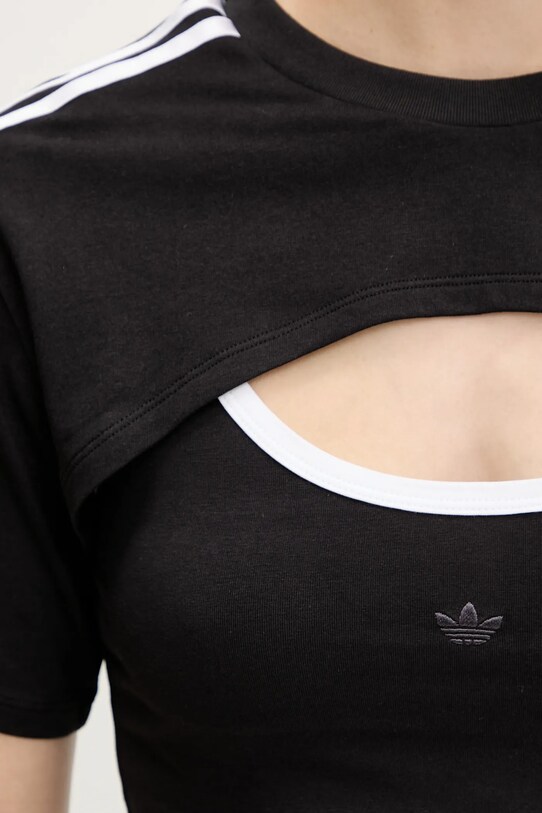 Футболка adidas Originals Cut-Out Tee JD0042 чёрный