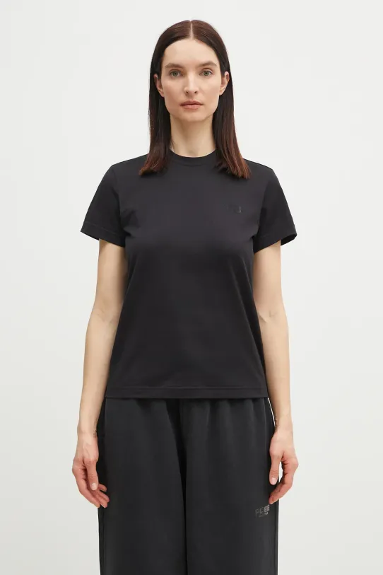 Y-3 t-shirt in cotone Regular Short Sleeve Tee regolare nero IW0069