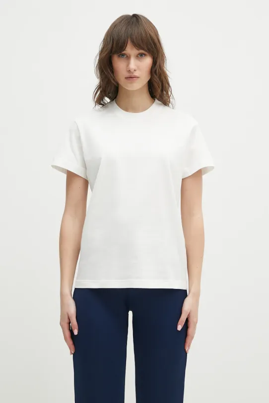 Y-3 t-shirt bawełniany Regular Short Sleeve Tee gładkie biały IX0391