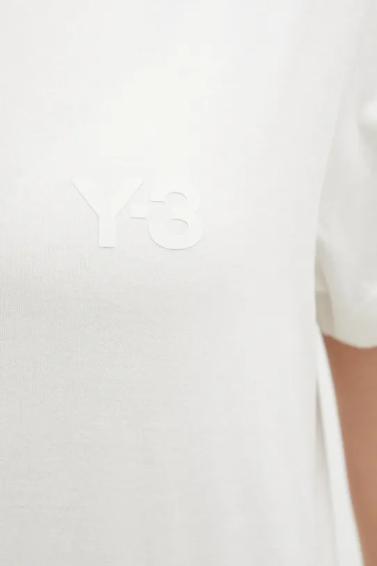 Y-3 cotton t-shirt Regular Short Sleeve Tee white IX0391