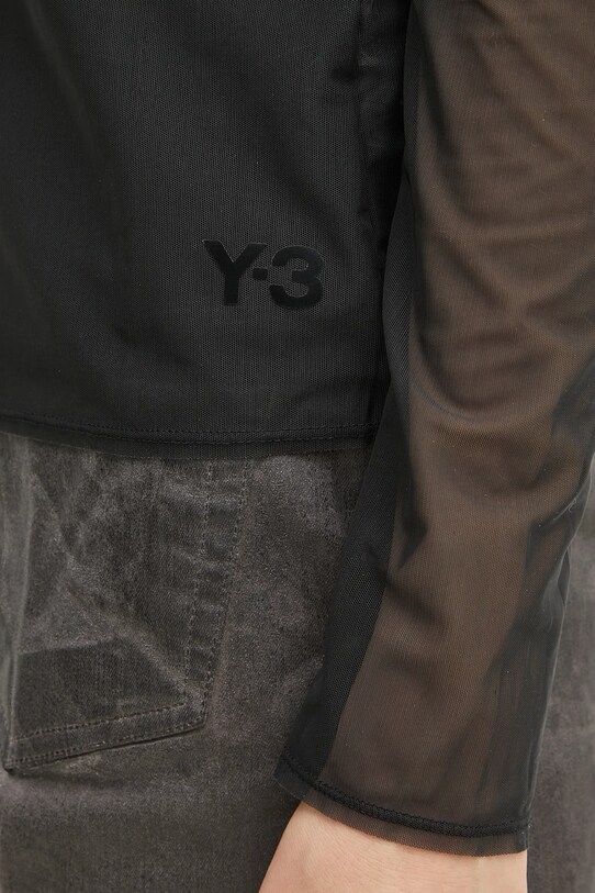 Bluza Y-3 Mesh Fitted Tee JD1455 crna