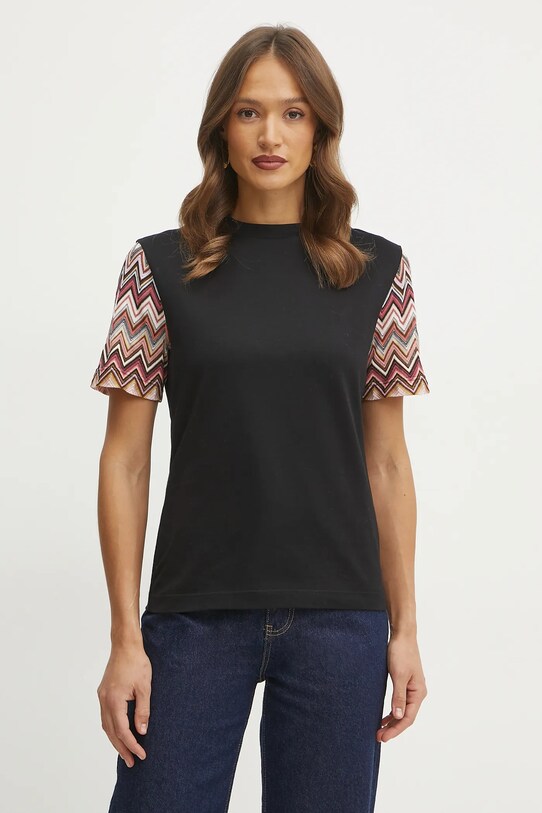 Футболка Missoni regular чёрный DS25SL01.BJ00N7